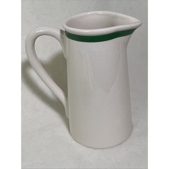 Vintage Spode Christmas Tree Pitcher Vase Teleflora Gift 32 Oz 7in - Picture 3 of 7